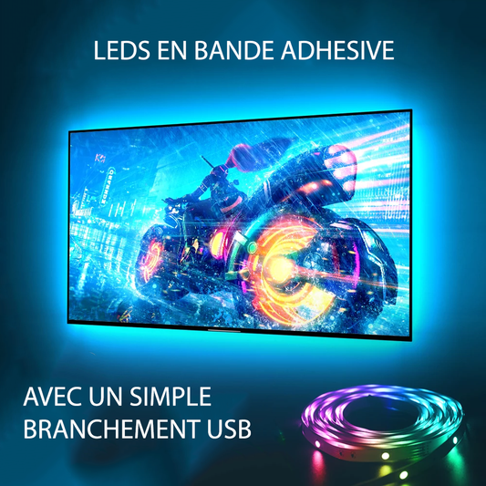 Bande adhésive lumineuses